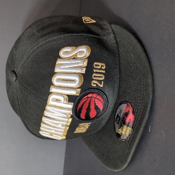 New ERA,9 Fifty, NBA, Champions Toronto Raptors Black Snapback Hat. - Picture 1 of 11